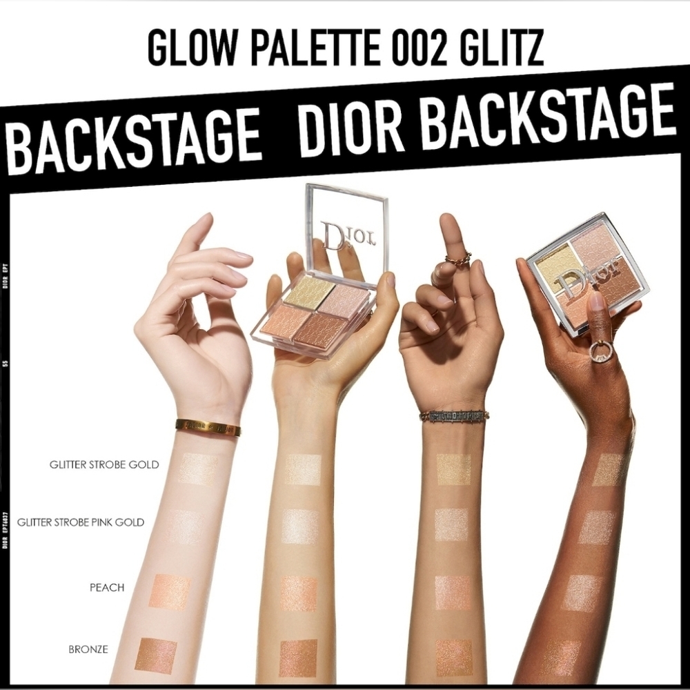 Dior Backstage Glow Face Palette - 002 Glitz - Picture 2 of 6